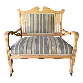 19th Century Olive Marie Settee