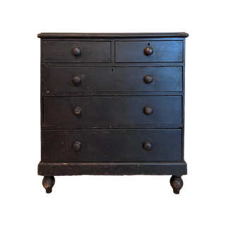 Duke Vintage English Ebonized Dresser