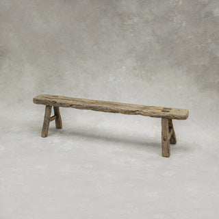 Remy Vintage Elm Low Bench